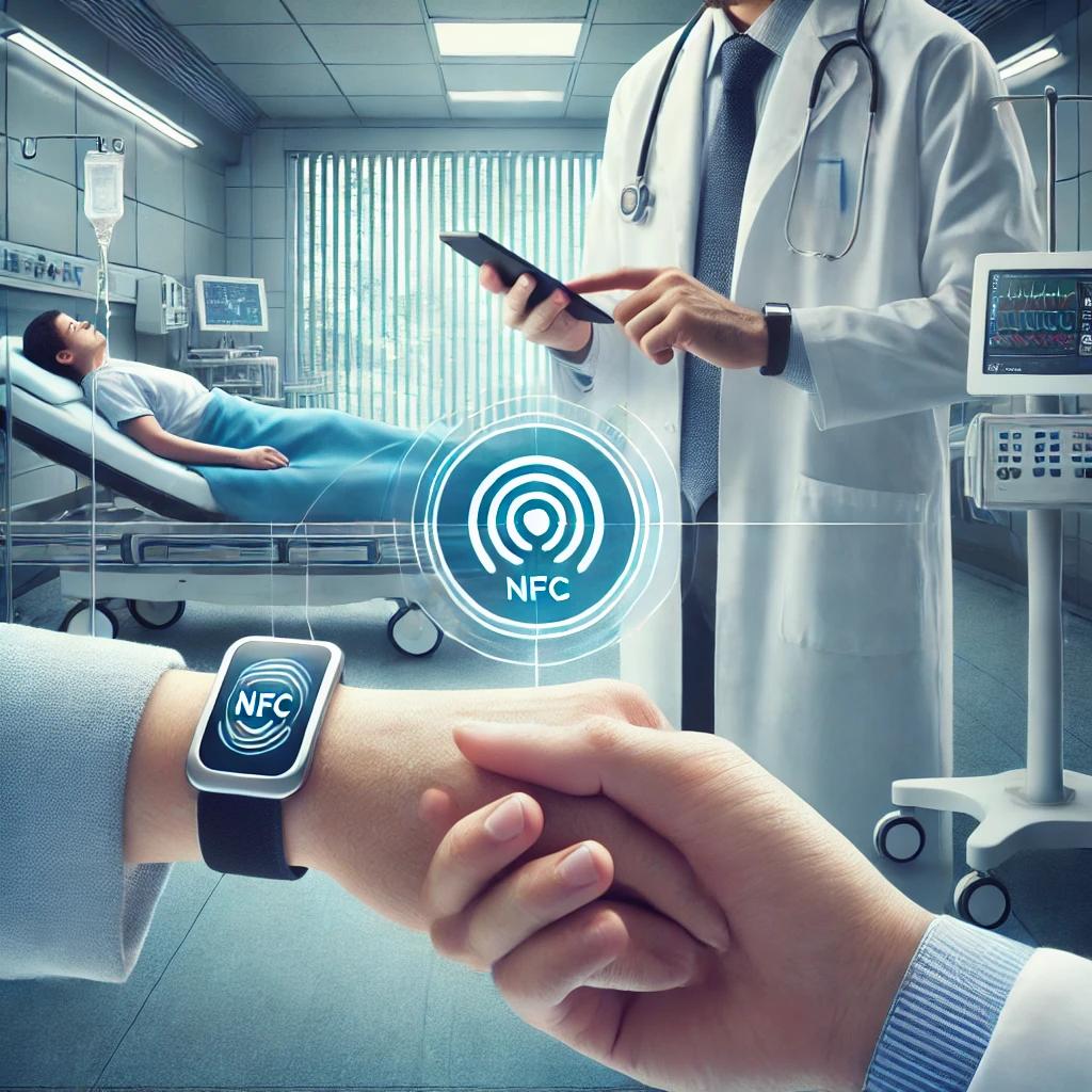 NFC bracelets solution for hospitals